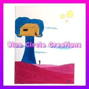 11x14 Canvas Painting “Dreamland” 2023
Custom Painting by a 14 year old OOAK